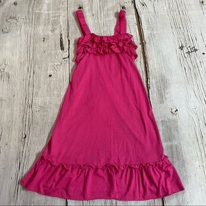 Xhilaration Pink Ruffled Dress